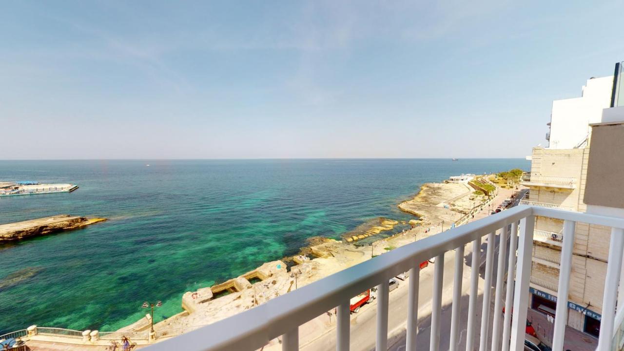 6Th Floor Seafront Apartment With Open Sea Views Sliema Eksteriør bilde